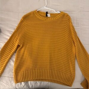 Women's Mustard Sweater
